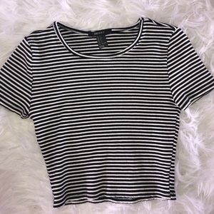 SOLD Forever 21 Striped Crop Top